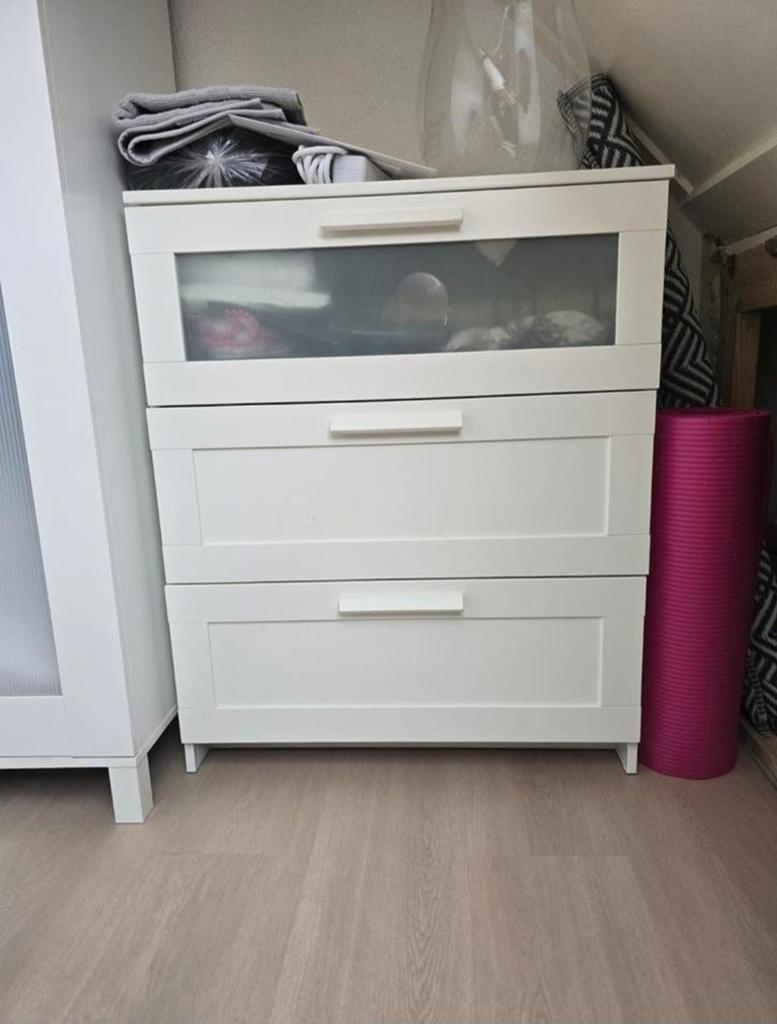 Ikea linnen kast, Huis en Inrichting, Kasten | Ladekasten, Ophalen, 50 tot 100 cm, 3 of 4 laden, Minder dan 100 cm