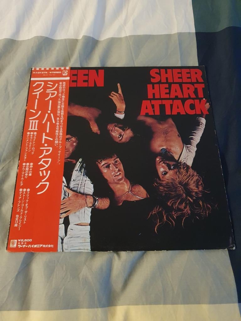 Queen LP JAPAN - Sheer Heart Attack, Ophalen of Verzenden, Zo goed als nieuw, 12 inch, Poprock