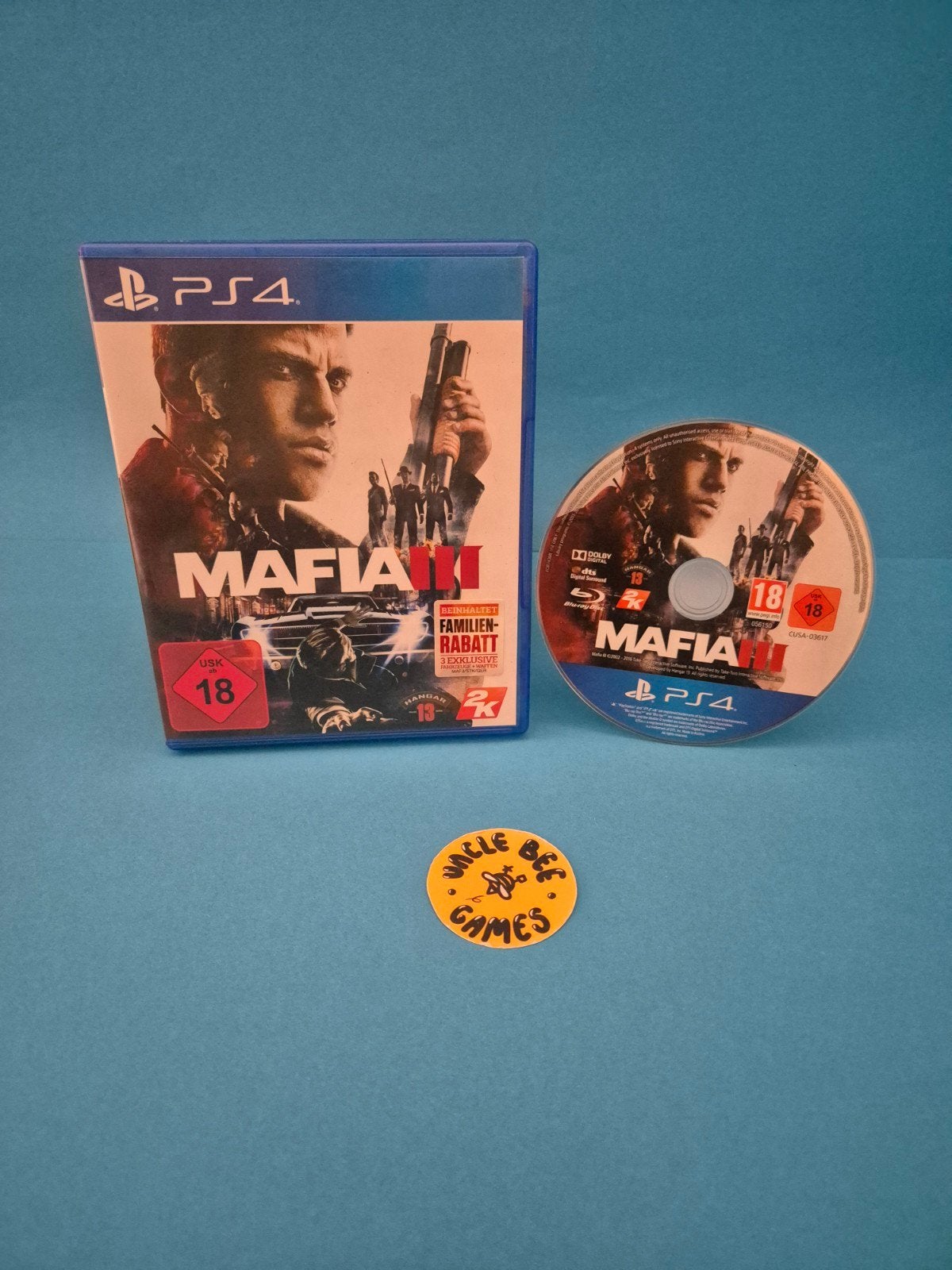 Mafia III + dlc, Avontuur en Actie, Vanaf 18 jaar, Verzenden, 1 speler