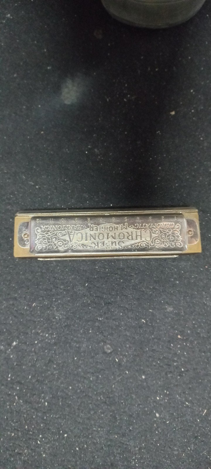 M. Hohner Super Chromonica Mondharmonica, Muziek en Instrumenten, Ophalen of Verzenden, Gebruikt, Chromatisch, Overige typen