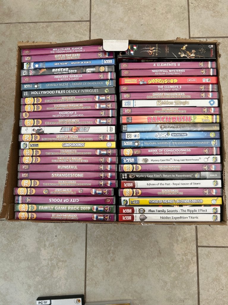 Computerspellen CD's, Ophalen, Overige genres, 1 speler, Eén computer