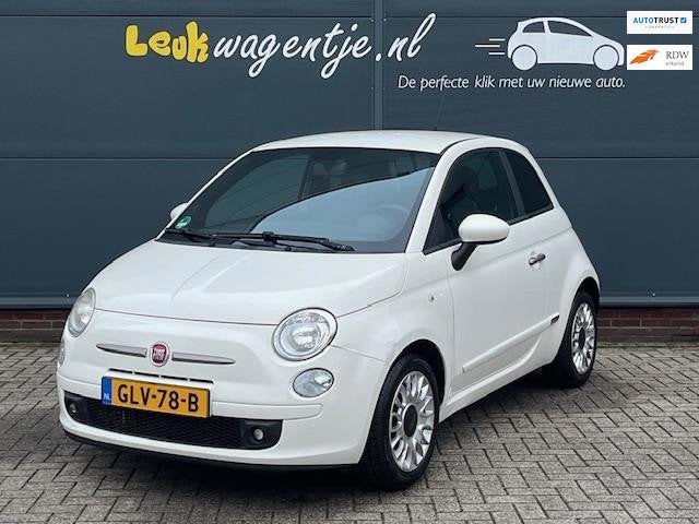 Fiat 500 0.9 TwinAir Sport *sportinterieur *rijklaar!, Voorwielaandrijving, 86 pk, Gebruikt, Zwart