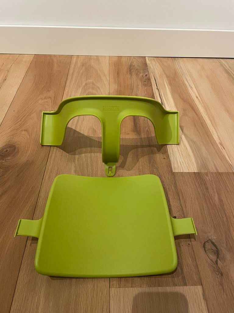 Stokke Tripp Trapp baby set groen, Ophalen of Verzenden, Zo goed als nieuw, Meegroeistoel