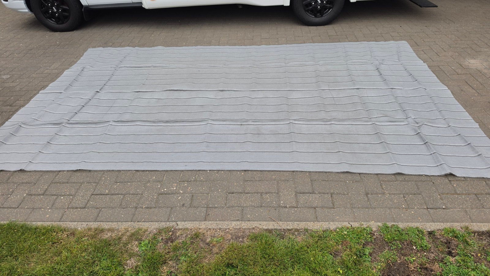 tenttapijt 400 x 250, Caravans en Kamperen, Ophalen, Zo goed als nieuw