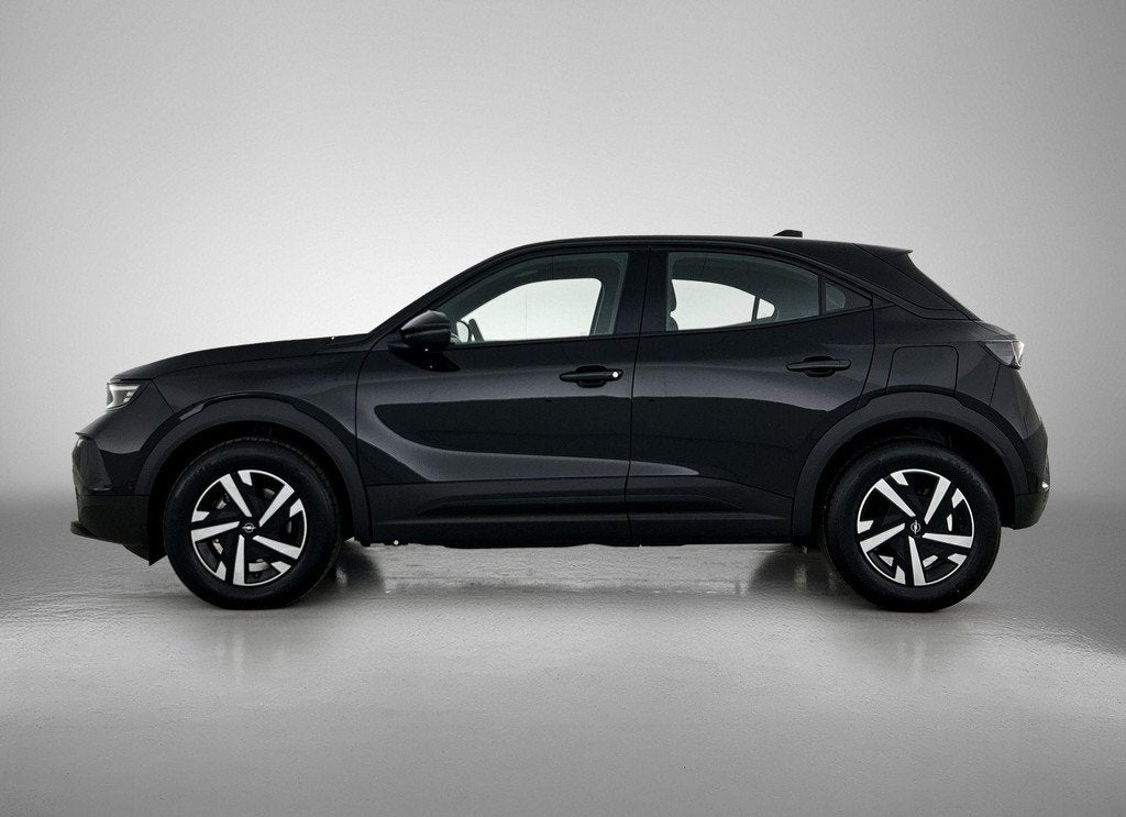 Opel Mokka 1.2 Turbo Hybrid Edition Apple Carplay/Android Au, Stof, Gebruikt, 1199 cc, Zwart