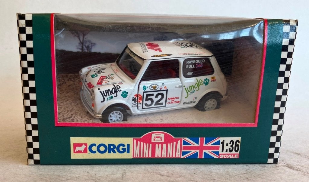 Mini Mania JUNGLE safari rally Corgi # 04444., Ophalen of Verzenden, Zo goed als nieuw, Auto