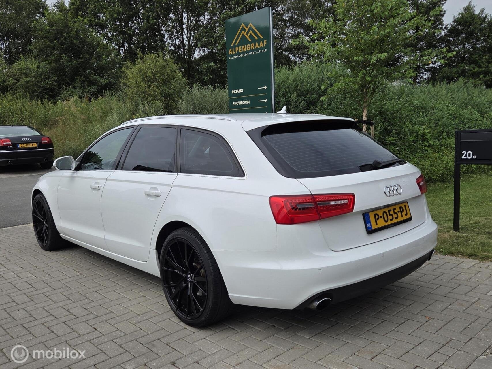 Audi A6 Avant S-line 2.0 TFSI Pro Line Dealeronderhouden, 15 km/l, Gebruikt, Zwart, 4 cilinders