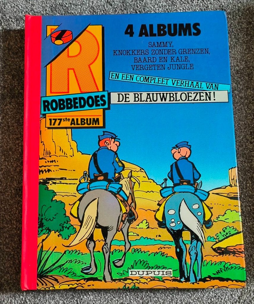 Ingebonden Robbedoes nr.177 1985., Gelezen, Robert Velter, Eén stripboek, Ophalen of Verzenden