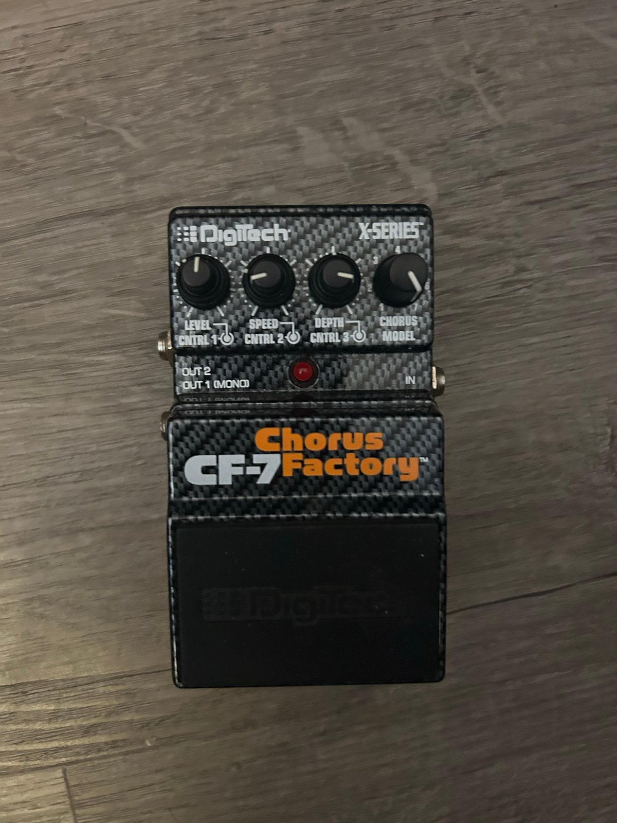 DigiTech CF-7 Chorus Factory Gitaar Pedaal, Ophalen of Verzenden, Zo goed als nieuw, Chorus