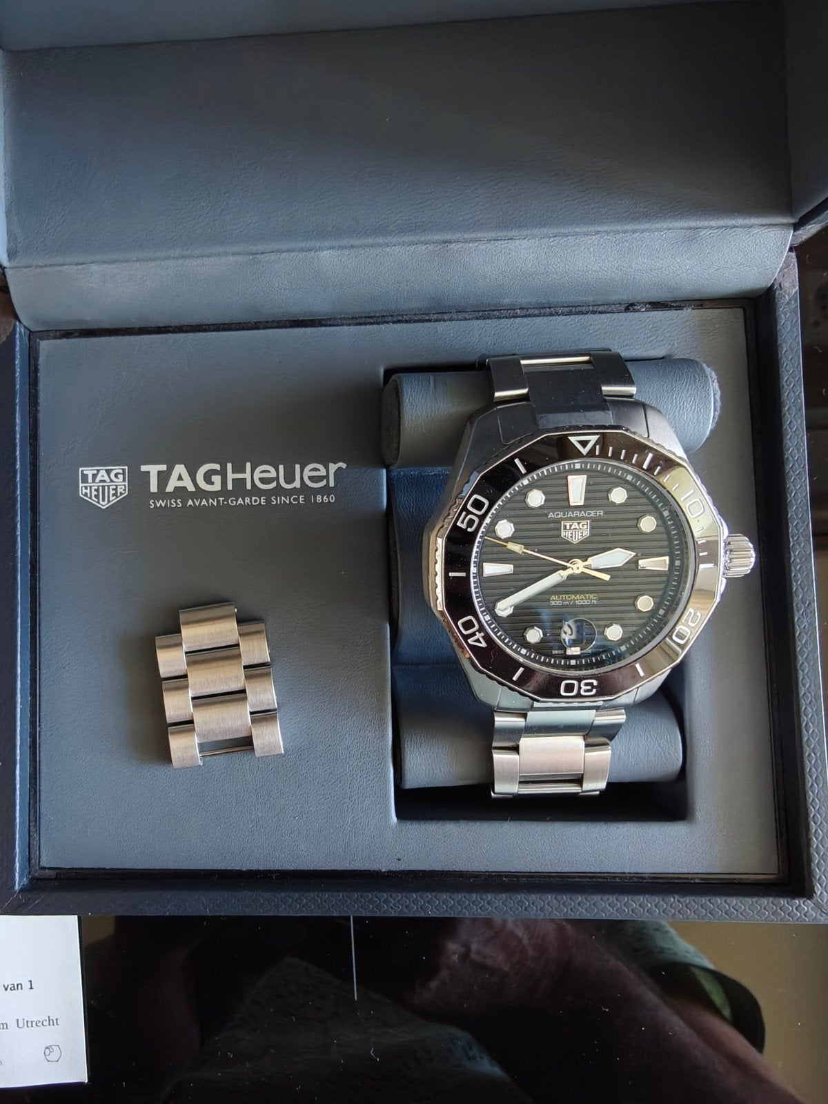 TAG Heuer Aquaracer horloge ., Staal, Staal, Polshorloge, Ophalen of Verzenden
