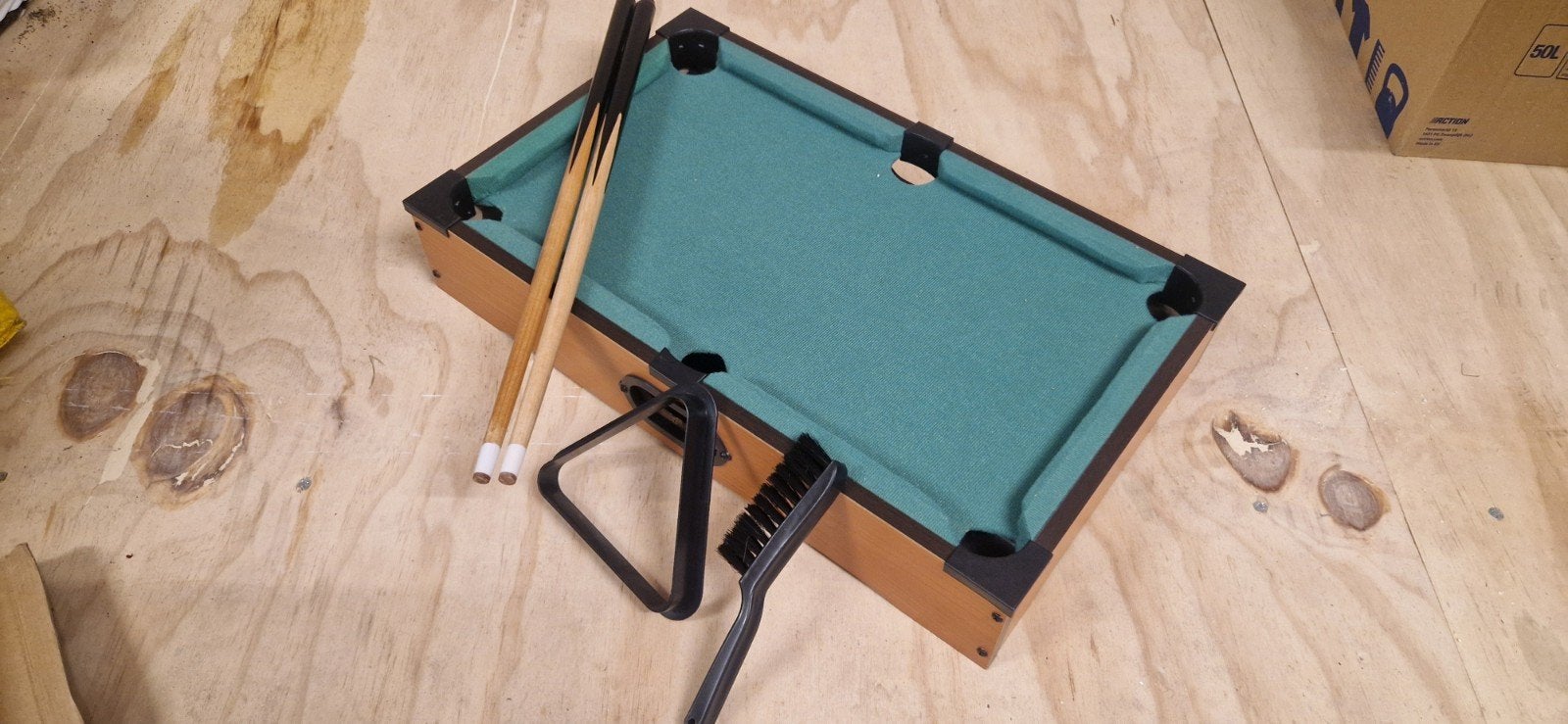 Mini Pooltafel met Accessoires - Compleet Set, Sport en Fitness, Biljarten en Poolen, Ophalen of Verzenden
