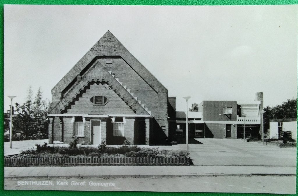 Benthuizen, Kerk Geref. Gemeente. Klf, Verzenden, 1960 tot 1980, Ongelopen, Zuid-Holland