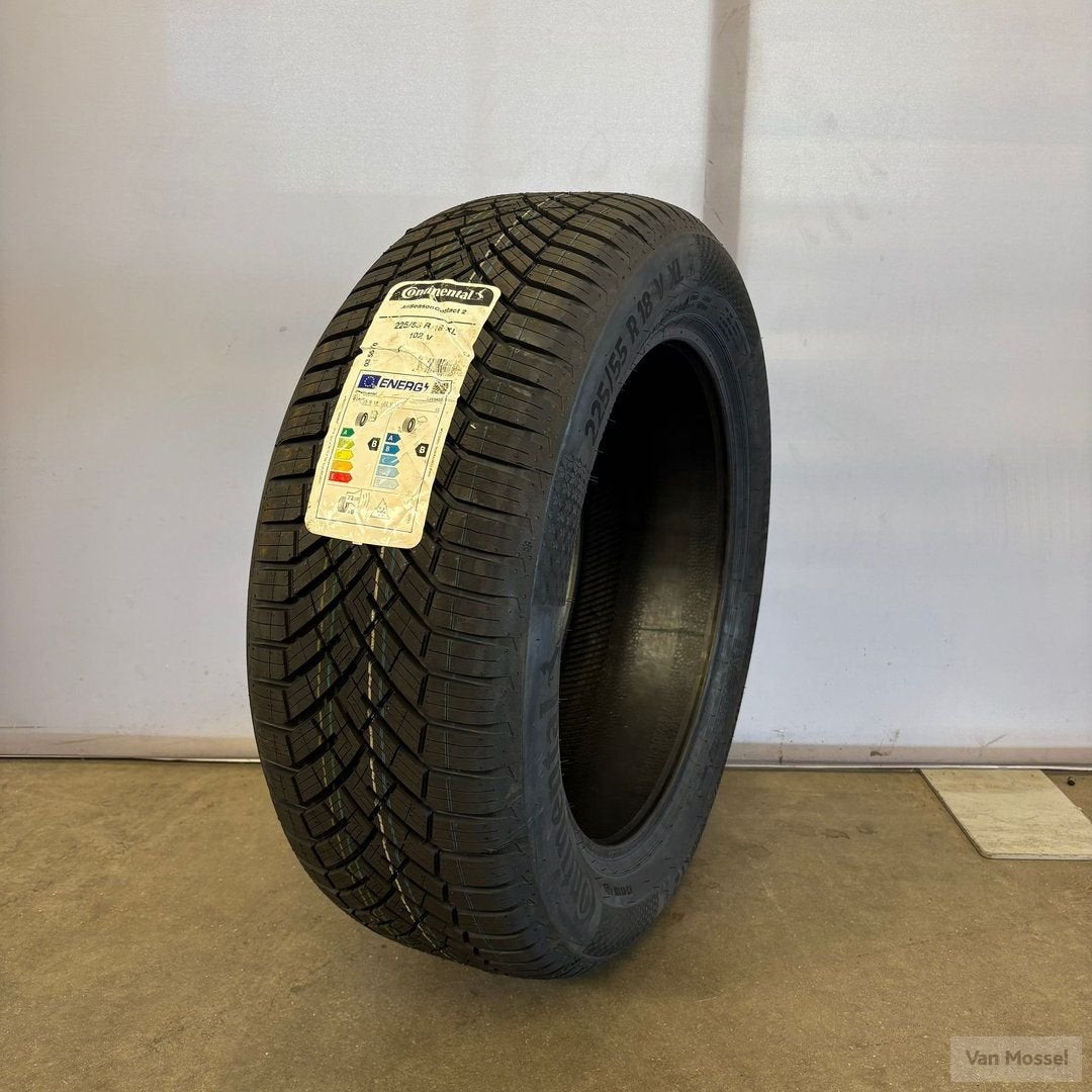 Continental AllSeasonContact 2 225/55/R18 102V, 18 inch, Gebruikt, -, -