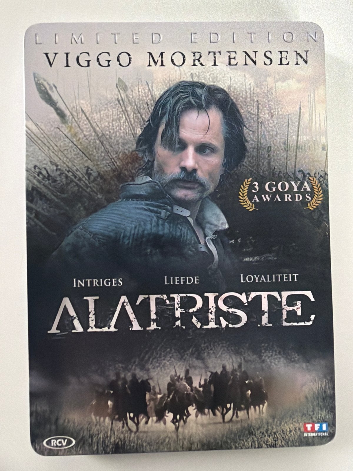 Alatriste - Limited Edition steelbook dvd (Viggo Mortensen), Bonusmateriaal, Vanaf 16 jaar, Nederlands, Zo goed als nieuw