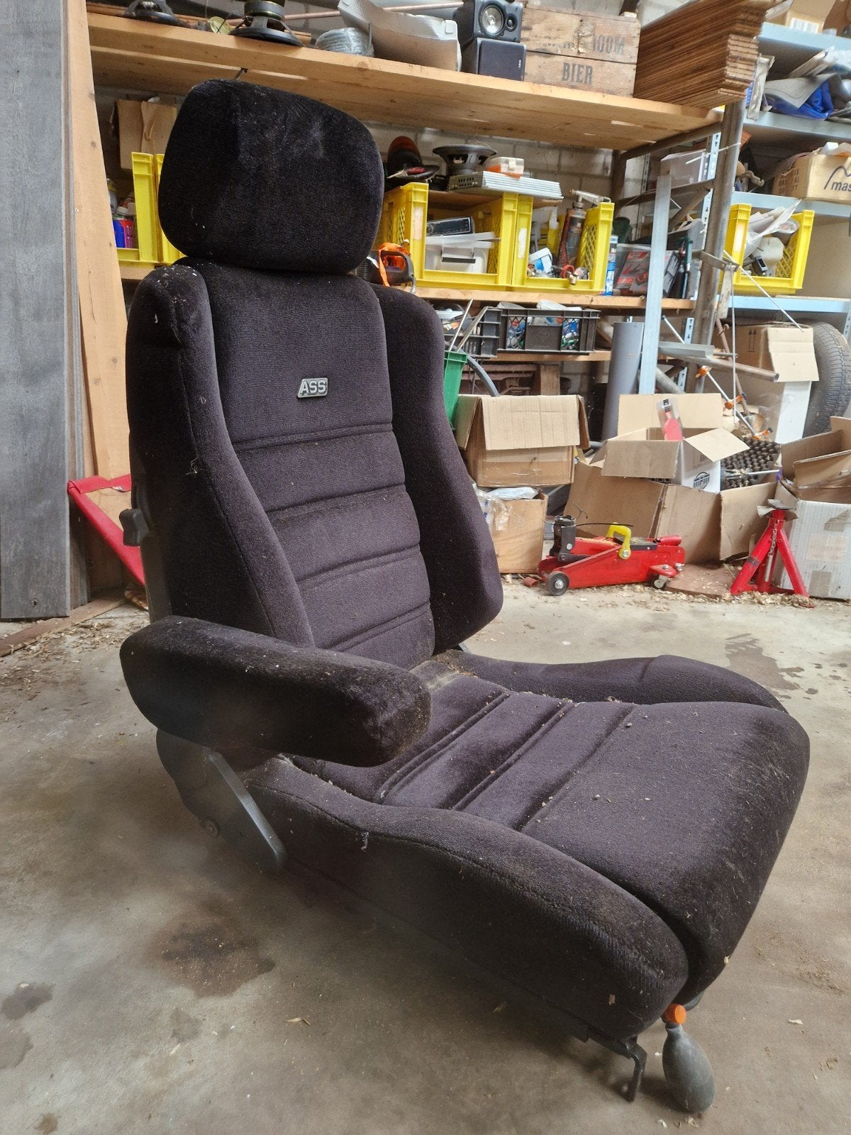 Auto stoelen ASS en Scheel Mann Sitze, Ophalen