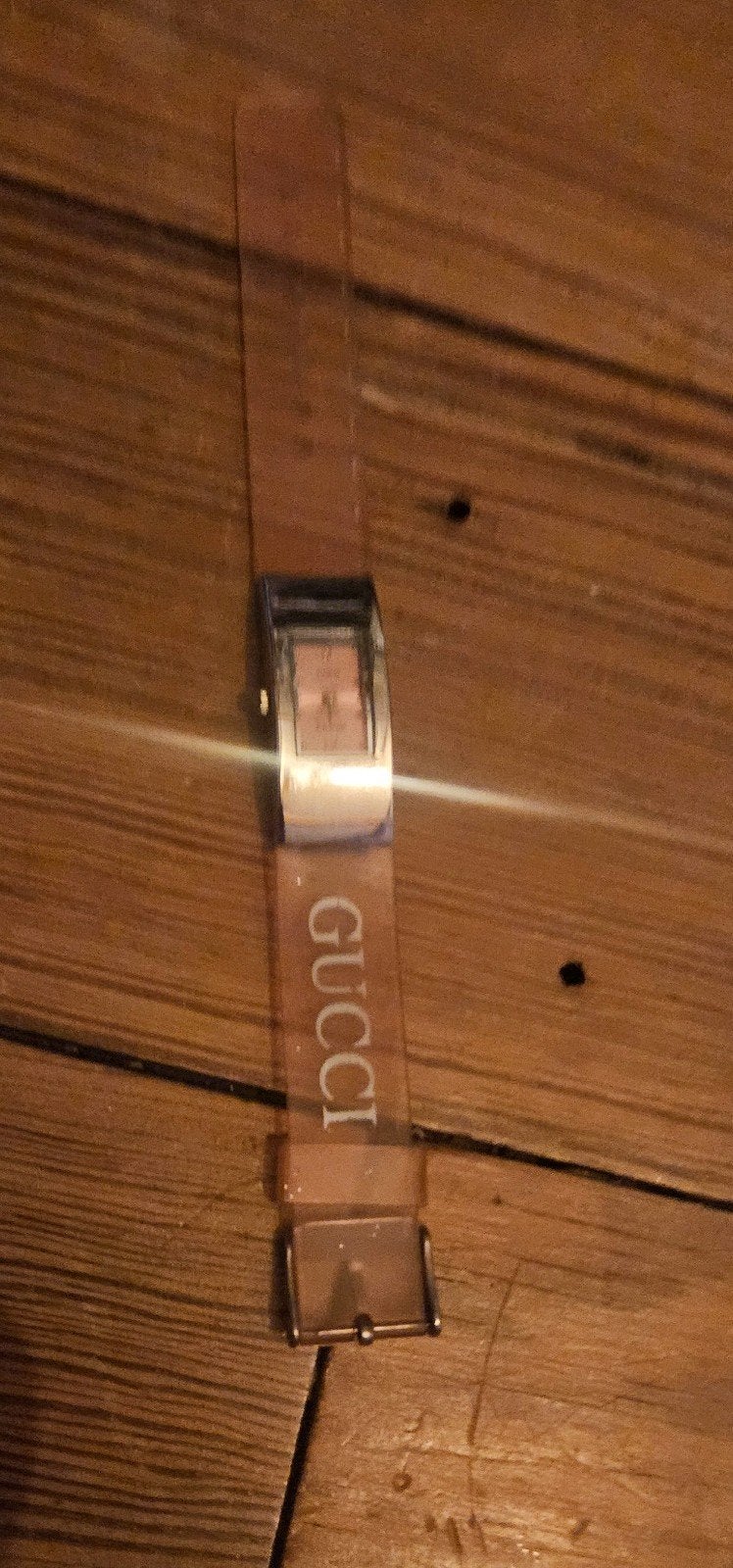 Gucci roze horloge, Ophalen of Verzenden, Zo goed als nieuw, Polshorloge