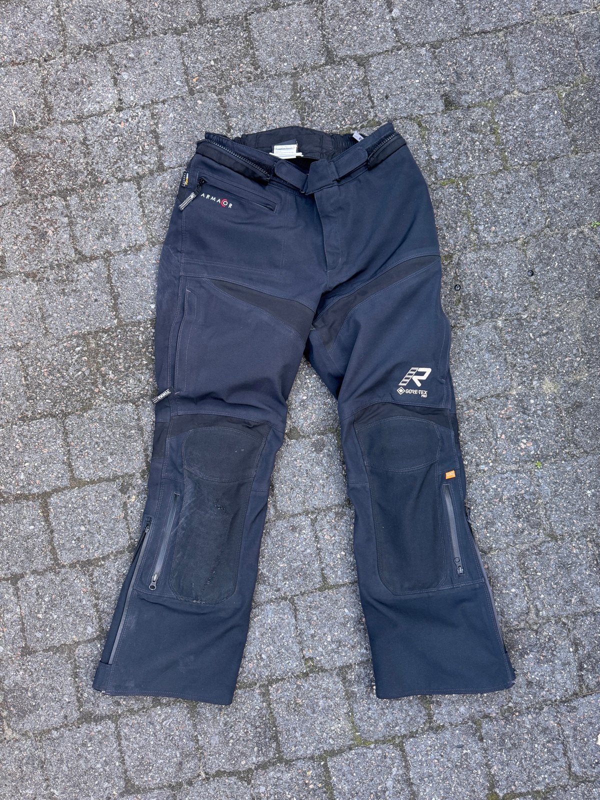 Rukka Shield-R Motorbroek Maat 50 (Kort) - Gore-Tex Pro, Ophalen of Verzenden, Gedragen, Maat 48/50 (M), Zwart
