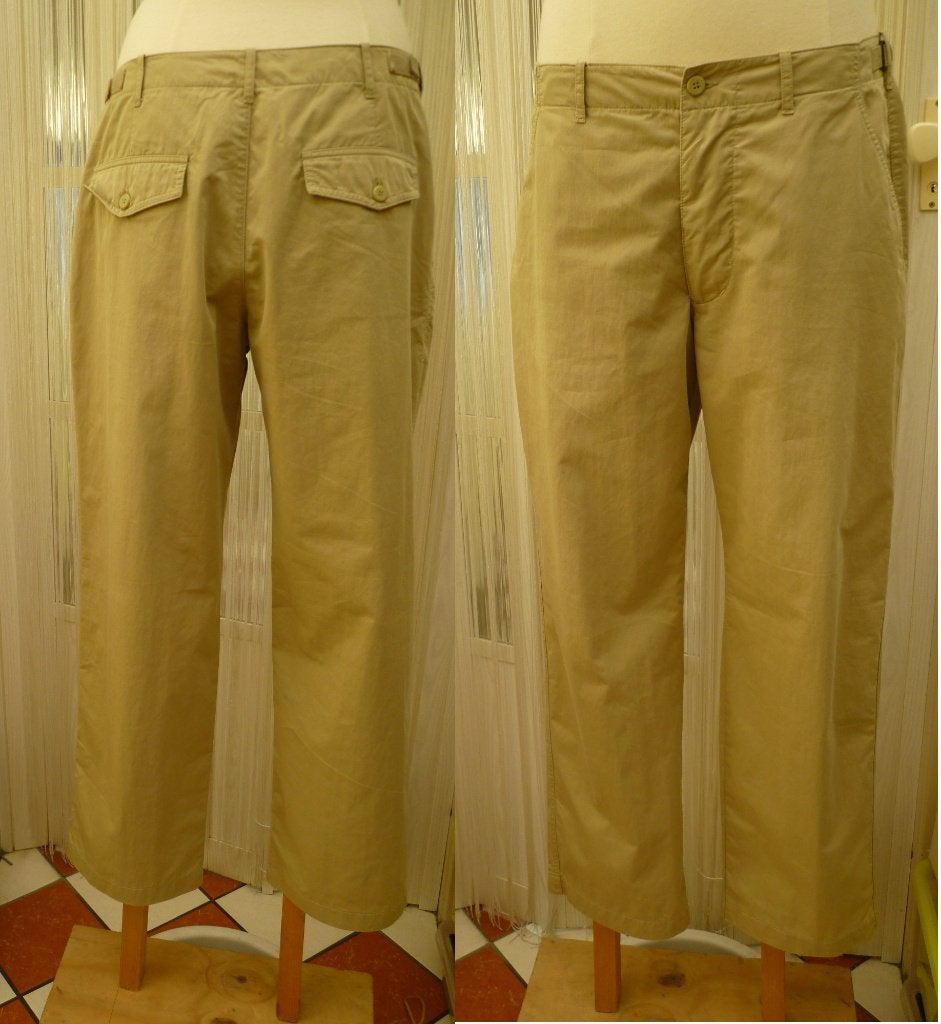 Zara Sports broek size 36 beige katoen chino, Zara, Beige, Overige maten, Ophalen of Verzenden