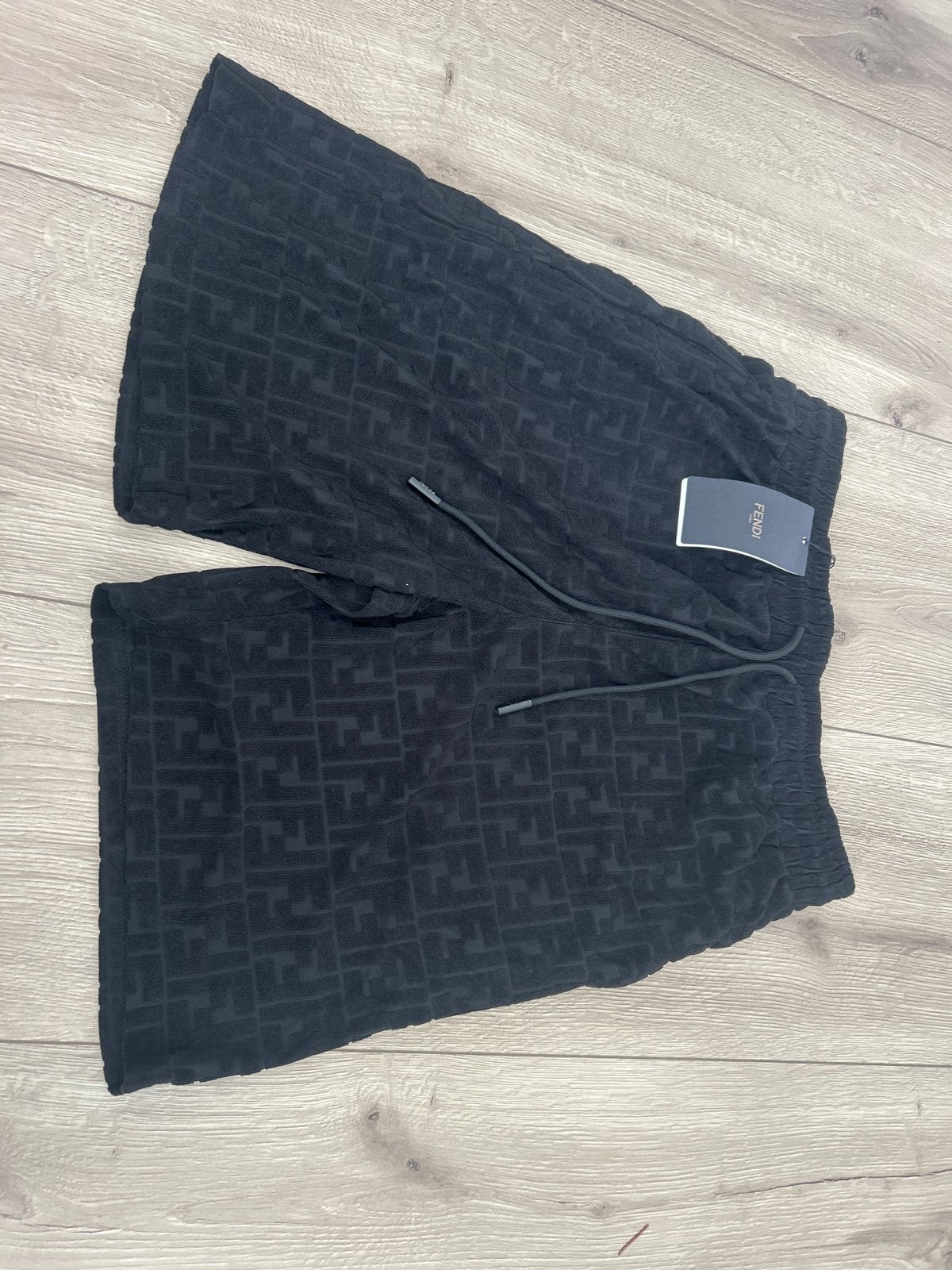 Fendi Monogram Shorts - Verschillende maten, Ophalen, Nieuw, Overige maten, Zwart