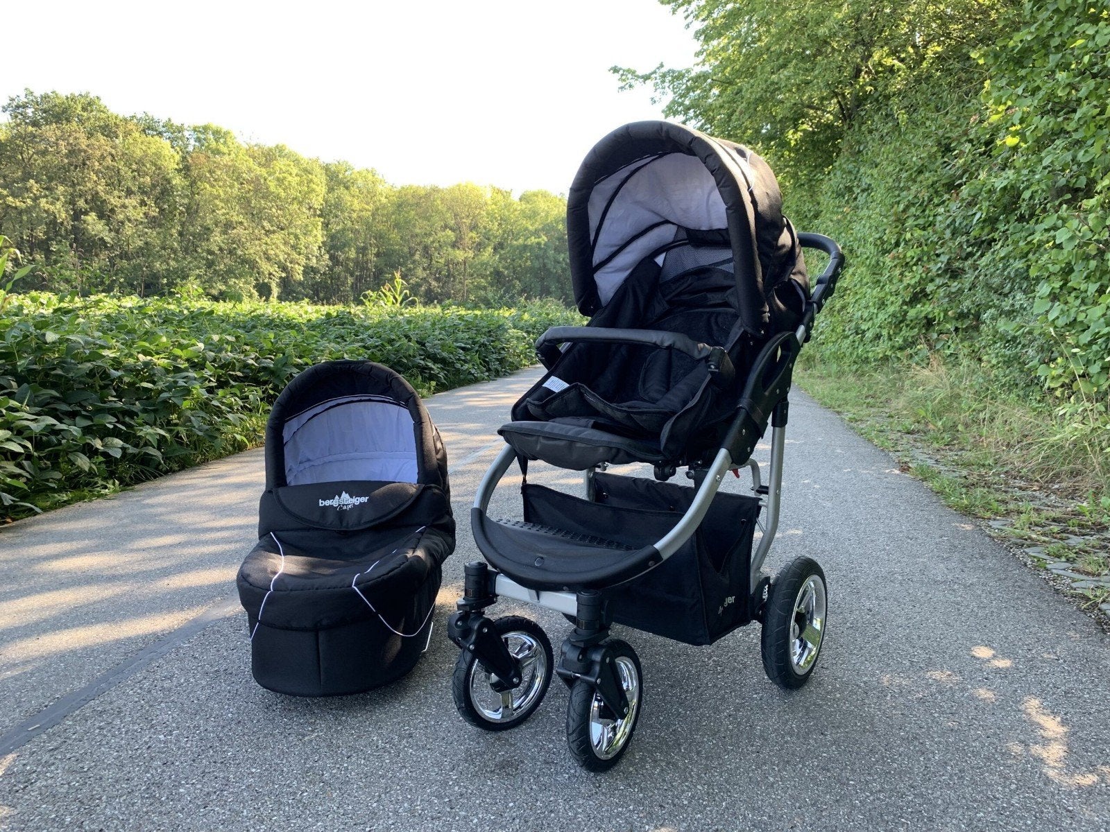 Bergsteiger capri kinderwagen,baby, Ophalen, Gebruikt, Kinderwagen, Overige merken