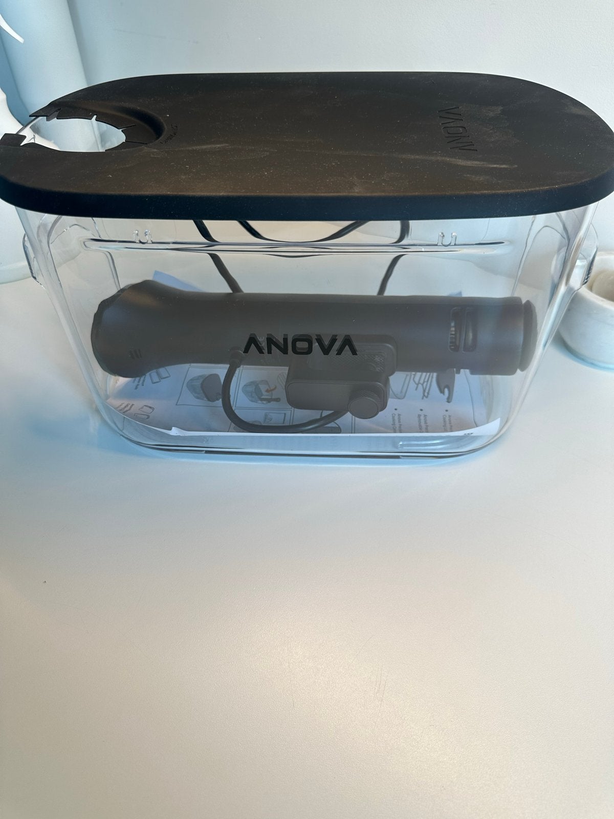 Anova Precision Cooker met 12L container (Sous Vide), Overige typen, Kunststof, Ophalen of Verzenden, Zo goed als nieuw