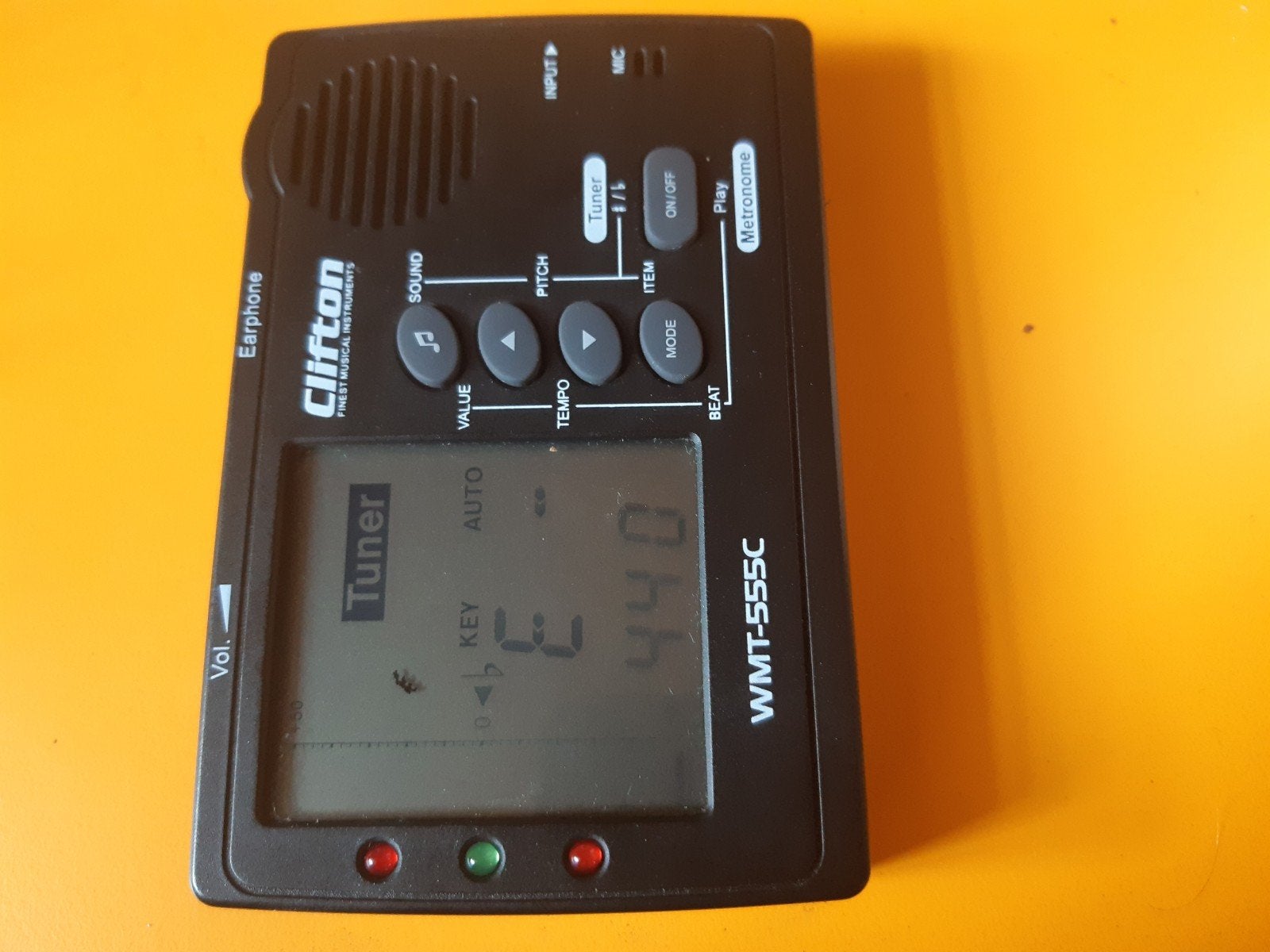 Clifton WMT-555C Metronoom en Tuner, Ophalen of Verzenden, Zo goed als nieuw
