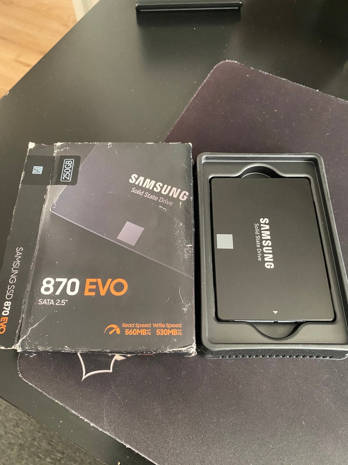 Samsung 870 EVO 250GB, Intern, Ophalen of Verzenden, Zo goed als nieuw, SSD