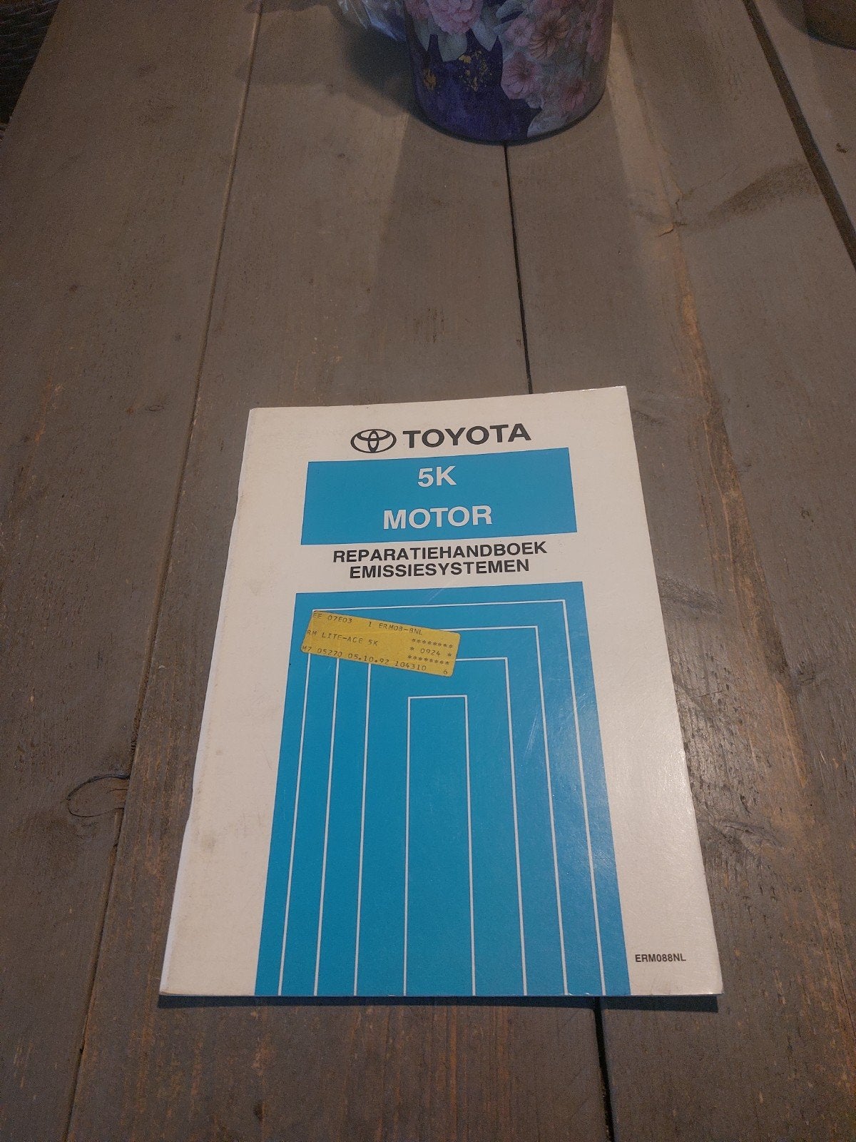 REPARATIEHANDBOEK EMISSIESYSTEMEN TOYOTA 5K MOTOR, Ophalen of Verzenden