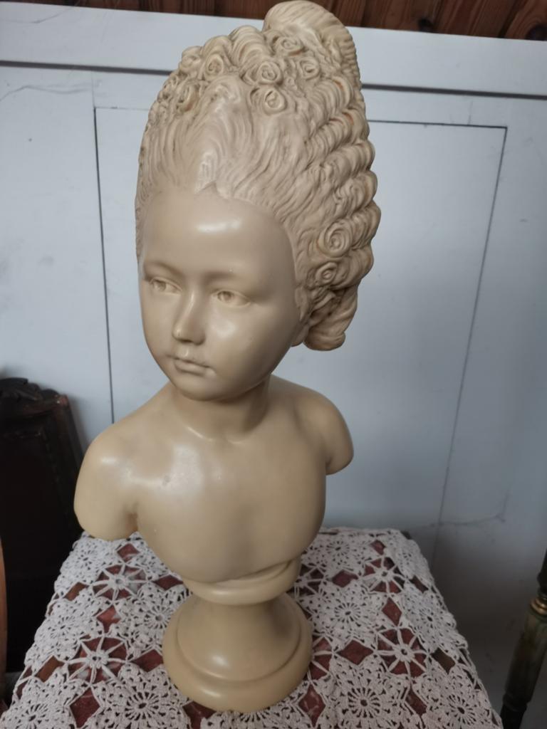 Prachtige buste van Marie Louise Brongniart, Ophalen of Verzenden