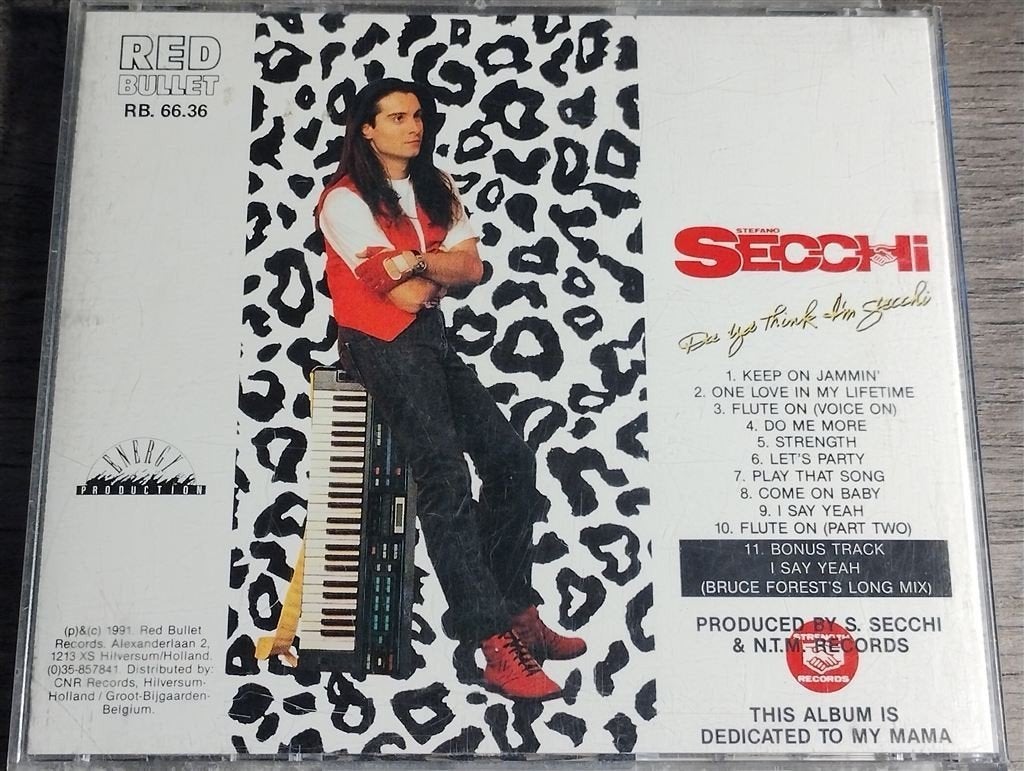Stefano Secchi - Da ya think i\'m Secchi, Ophalen of Verzenden, Zo goed als nieuw, Disco