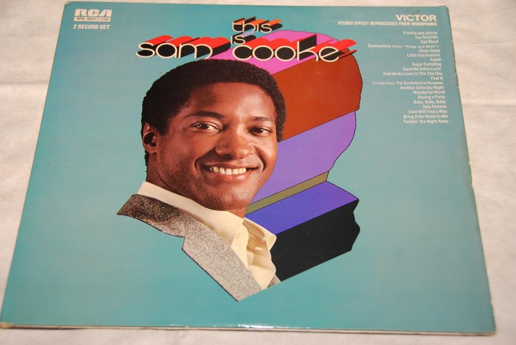 Sam Cooke – This is Sam Cooke LP Vinyl, Cd's en Dvd's, Vinyl | R&B en Soul, Gebruikt, Soul of Nu Soul, 12 inch, Ophalen of Verzenden