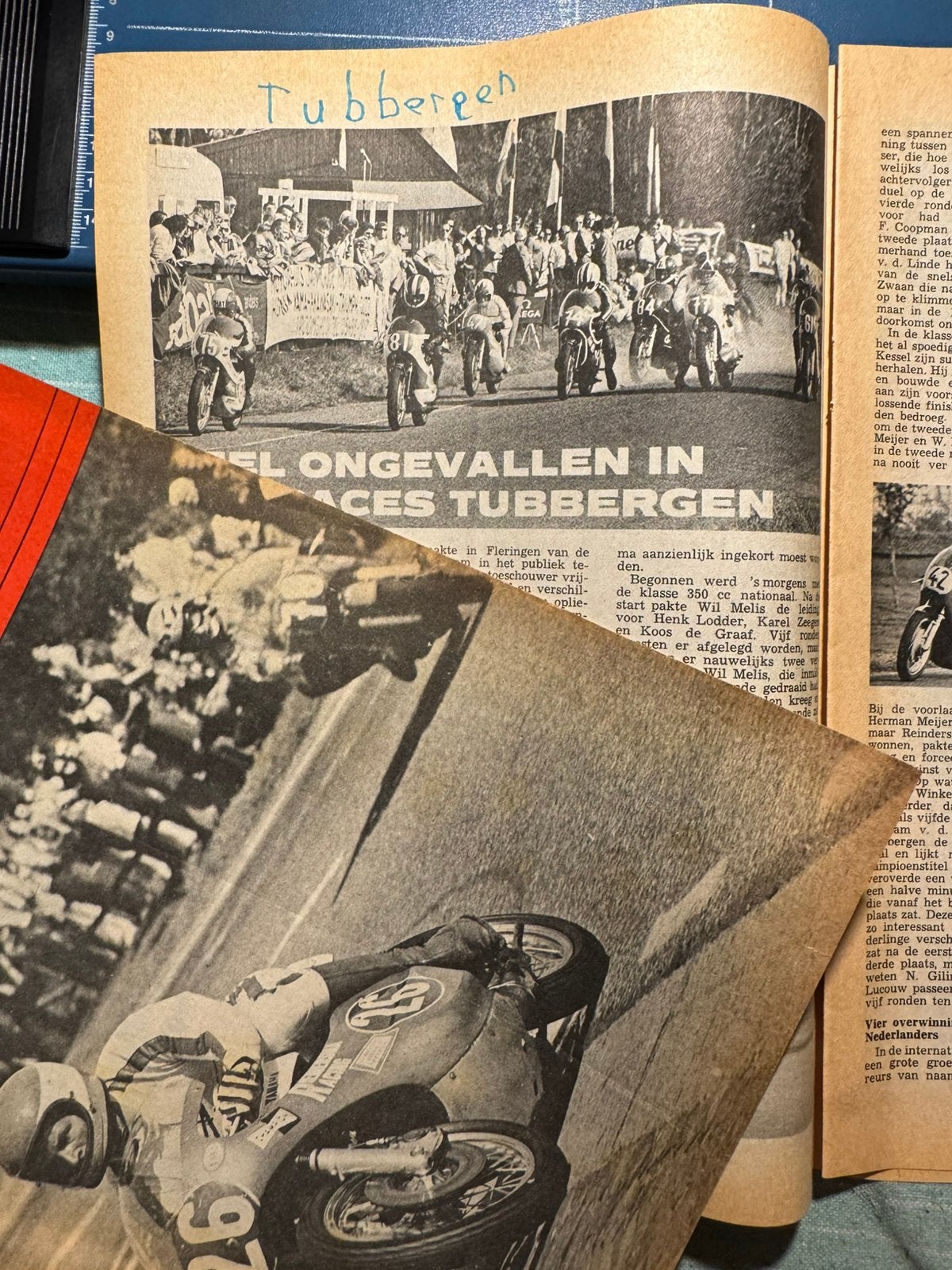 Verslag 1972 Wegraces Tubbergen Wil Hartog, Verzenden, Auto's