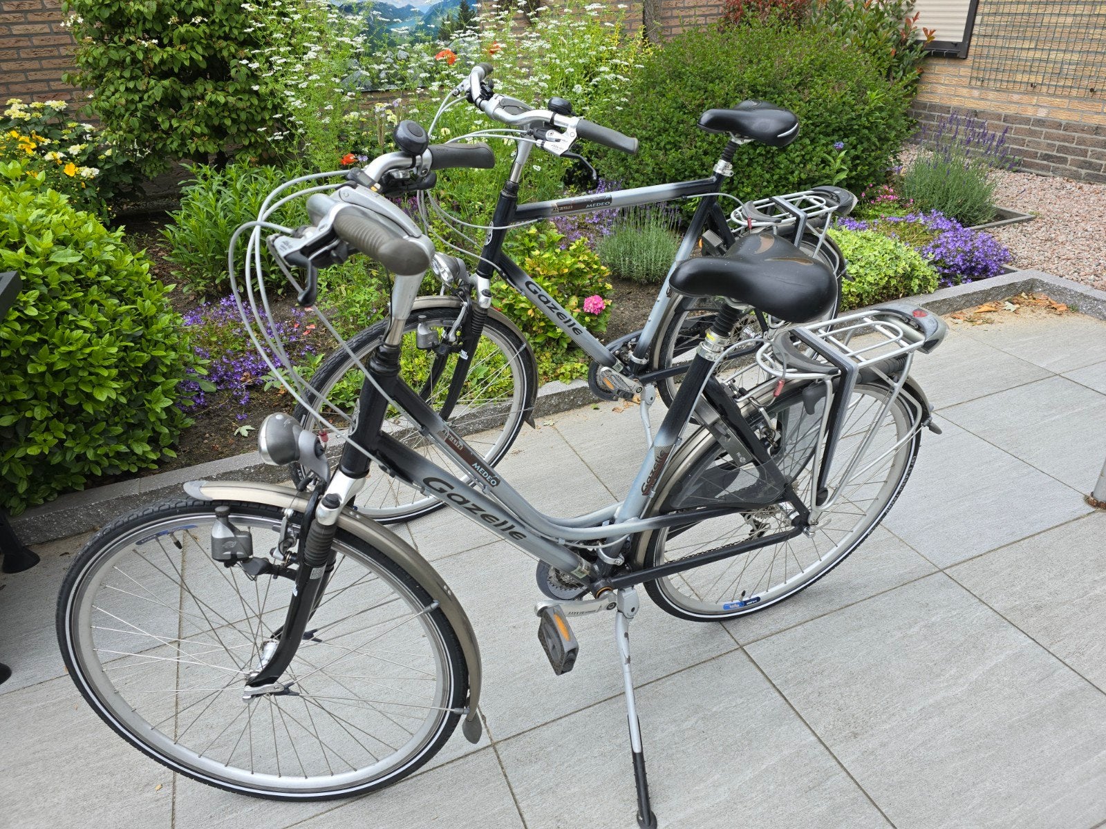 Dames en heren Gazelle fietsen, 53 tot 56 cm, Ophalen, Gebruikt, Gazelle