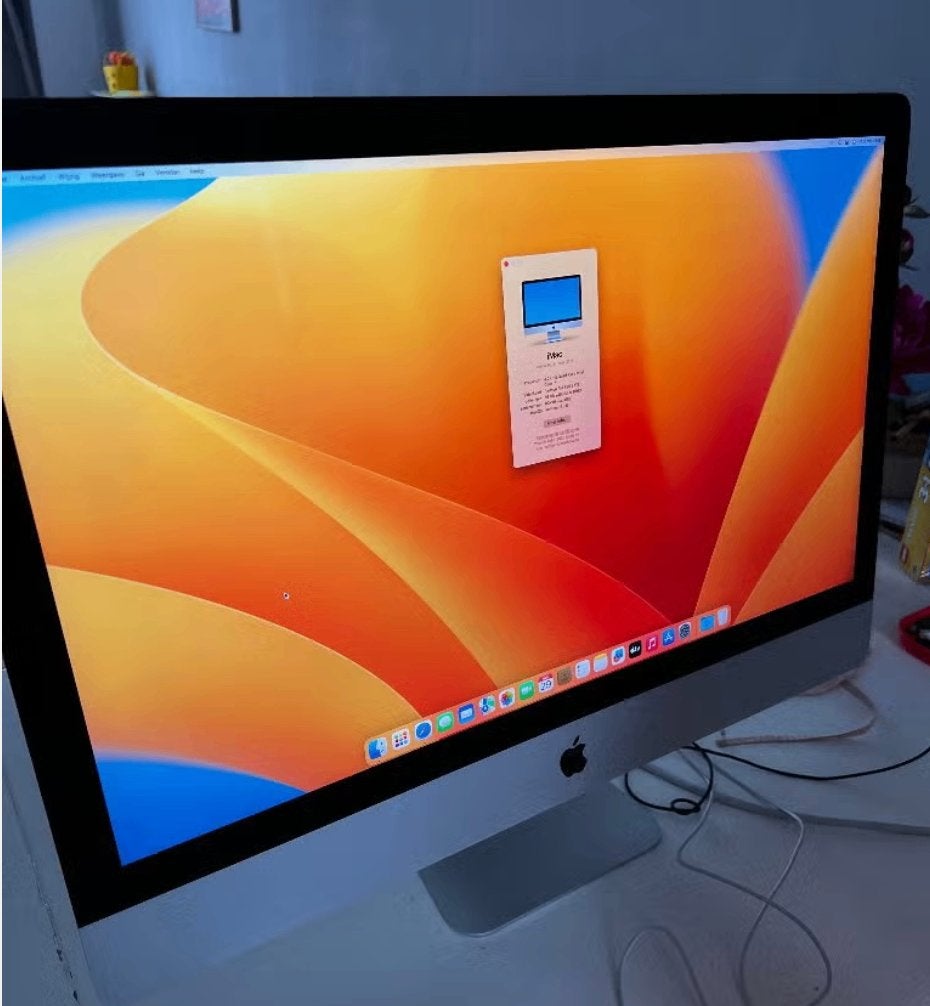 iMac 27" i7 Retina 5k 2017 (16gb ram, 500gb SSD, 8gb radeon), Computers en Software, Apple Desktops, Ophalen, SSD, IMac, 512 GB
