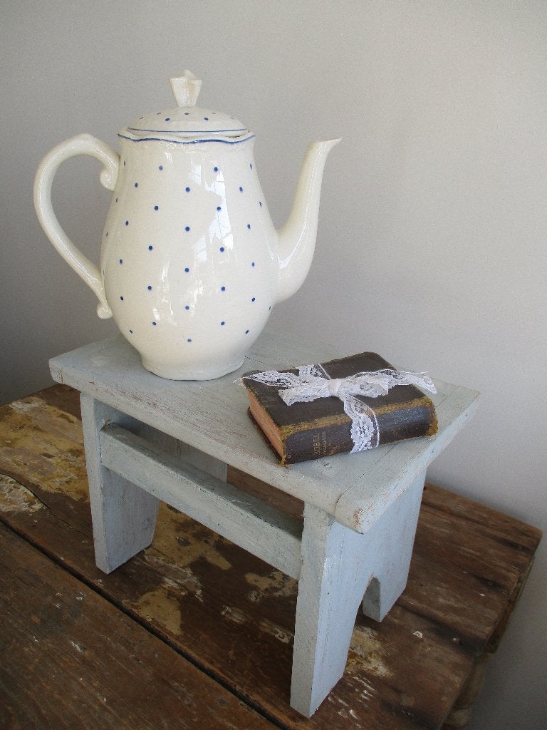 mooie brocante oude koffiepot van Boch, Ophalen of Verzenden