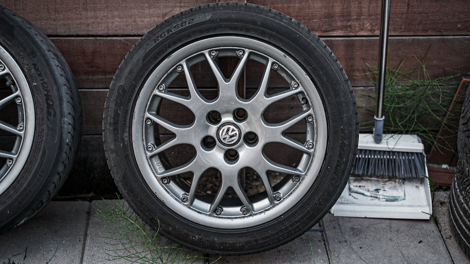 Originele Volkswagen BBS velgen 5x100 ET43 215/45/16, Auto diversen, Auto-accessoires, Gebruikt, Ophalen