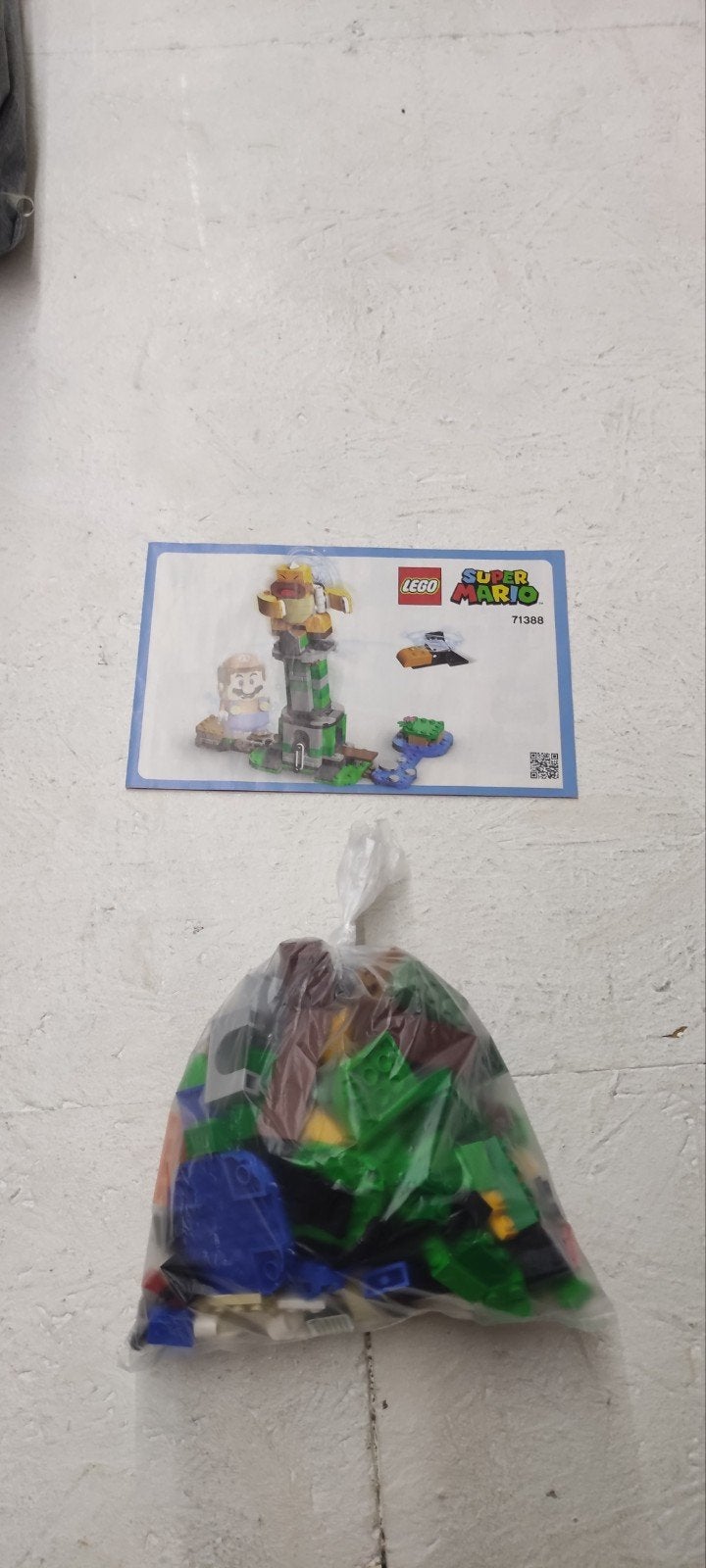 Lego super mario 71388, Ophalen, Lego, Compleet, Zo goed als nieuw