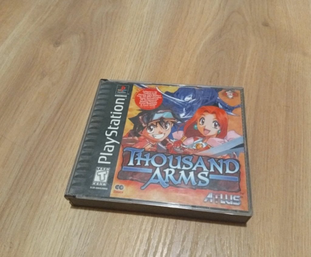 Thousand Arms NTSC UC PS1, 1 speler, Ophalen of Verzenden, Zo goed als nieuw, Vanaf 12 jaar