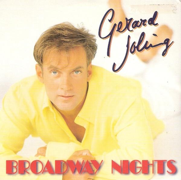GERARD JOLING CD SINGLE BROADWAY NIGHTS, 6 singles of meer, Ophalen of Verzenden, Zo goed als nieuw, Pop
