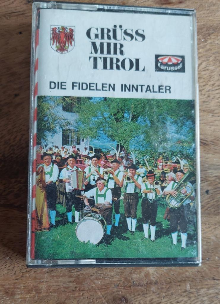 Cassettebandje Die Fidelen Inntaler., Cd's en Dvd's, Cassettebandjes, Ophalen of Verzenden, Gebruikt, 1 bandje