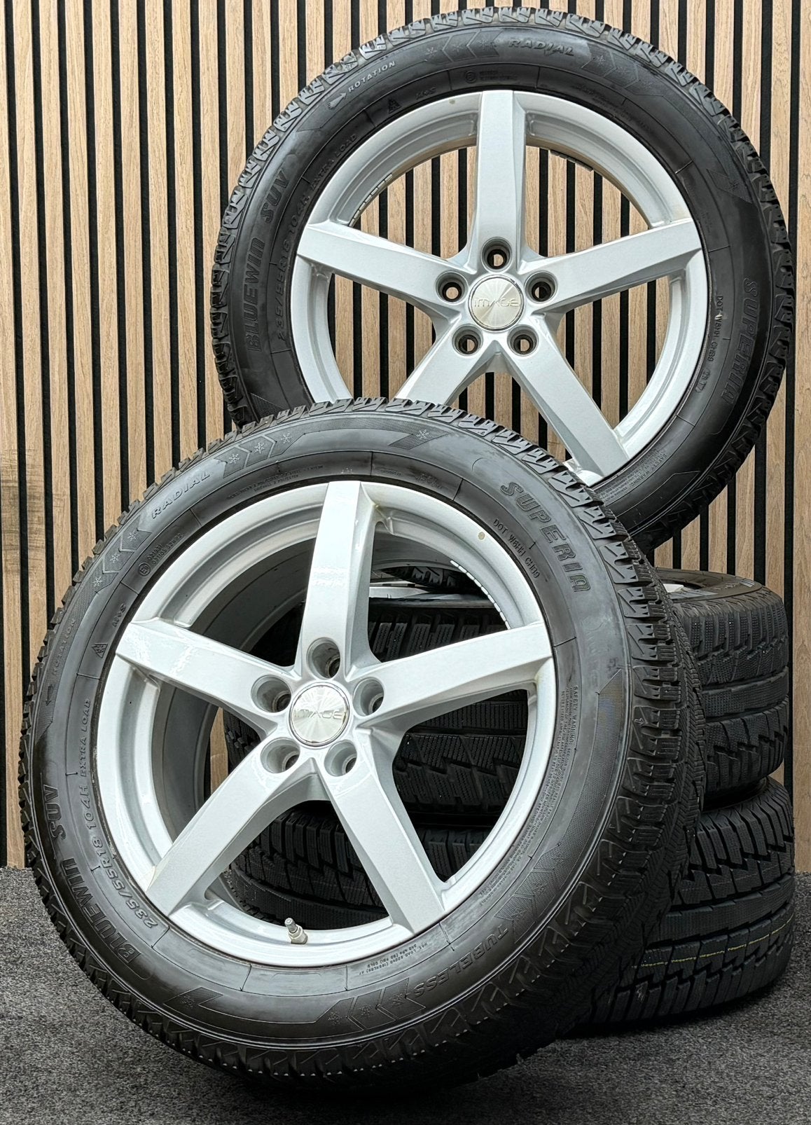 WINTER! 18 inch Image Atom - Sportage Tucson 5x114.3 ET45, Ophalen, 18 inch, ., Banden en Velgen