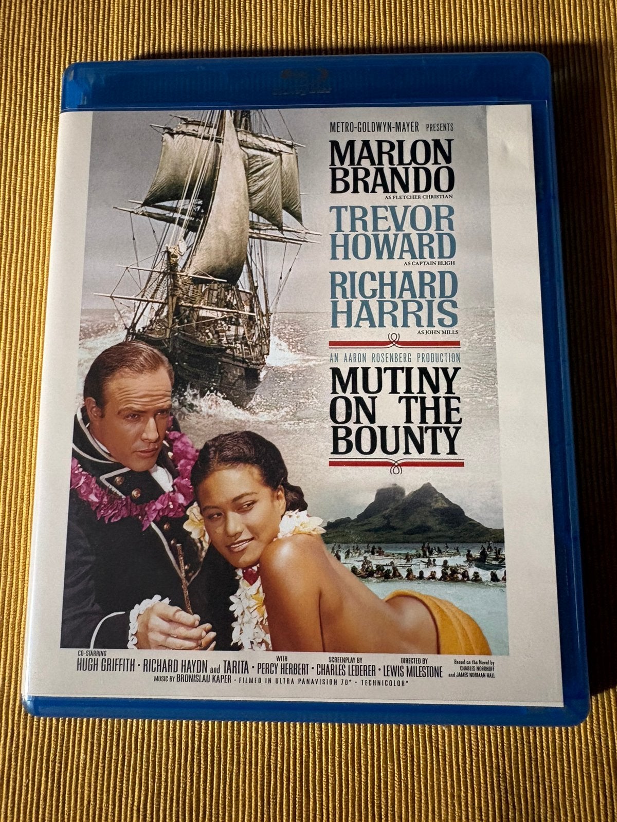 Bluray: Mutiny on the Bounty - Brando Regio A, Cd's en Dvd's, Verzenden, Zo goed als nieuw