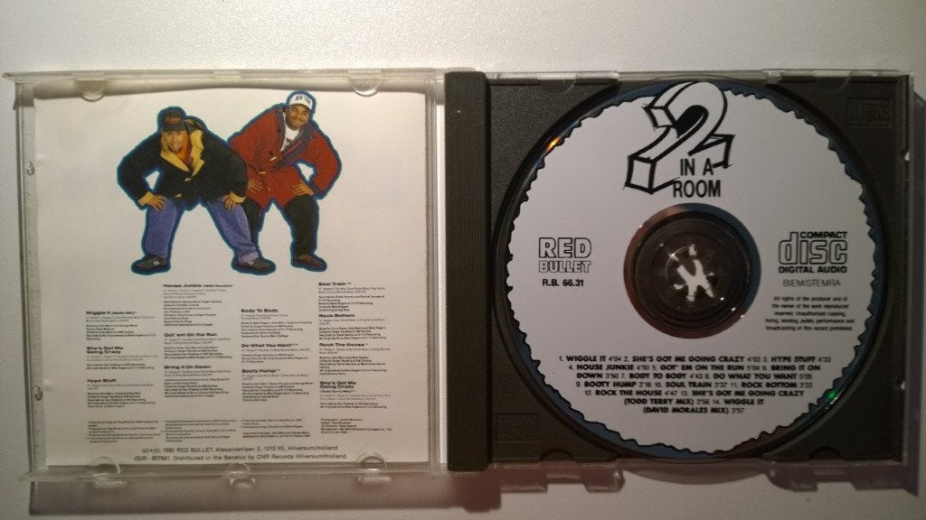 2 In A Room - Wiggle It, Cd's en Dvd's, Ophalen of Verzenden, Zo goed als nieuw, Dance, Album