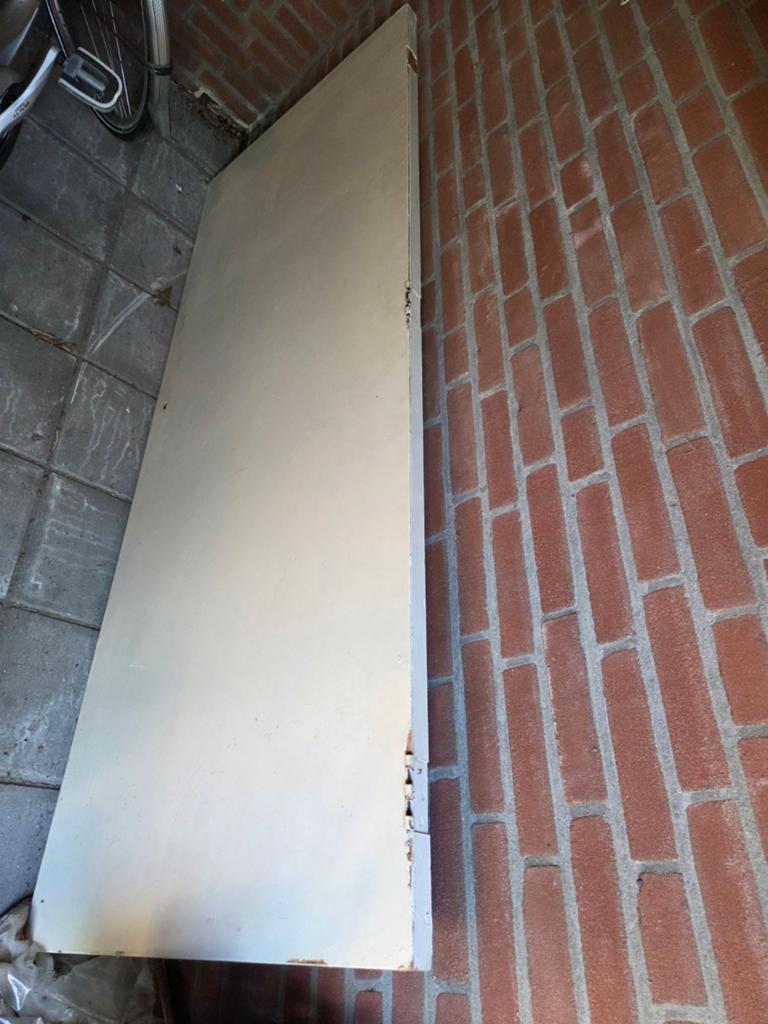 Gratis paneel stompe deur, Ophalen, Hout