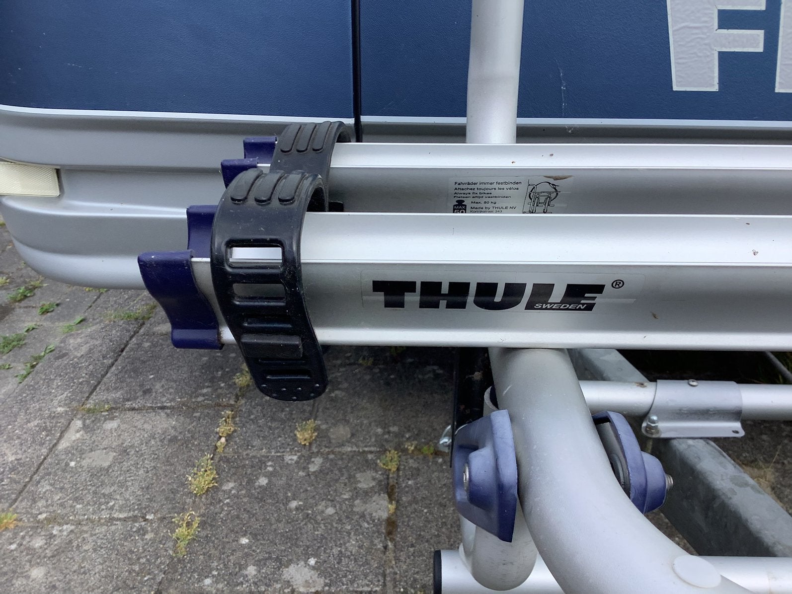Thule fietsdrager voor op dissel, Auto diversen, Dakkoffers, Ophalen of Verzenden, Zo goed als nieuw