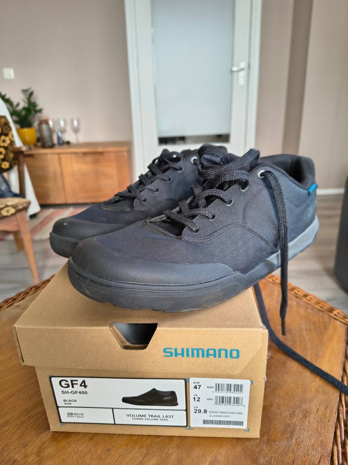 Shimano GF400 MTB fietsschoenen maat 47 zwart, Fietsen en Brommers, Fietsaccessoires | Fietskleding, Heren, Schoenen, Overige maten