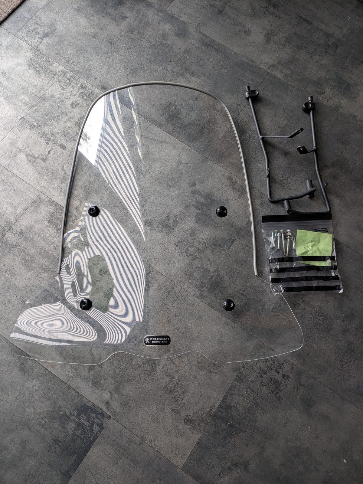 Windscherm Peugeot Scooter, Ophalen, Zo goed als nieuw, Benzine, Overige modellen