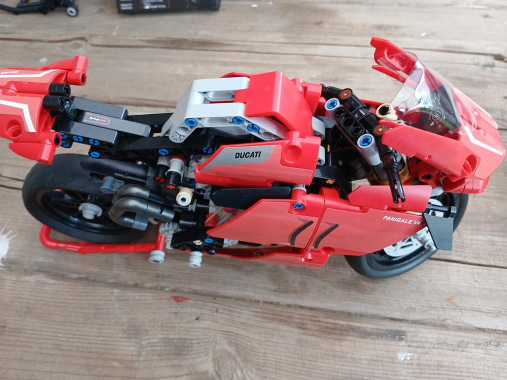 Tk Bricks lego  motorfiets, Ophalen, Zo goed als nieuw, Groter dan 1:32