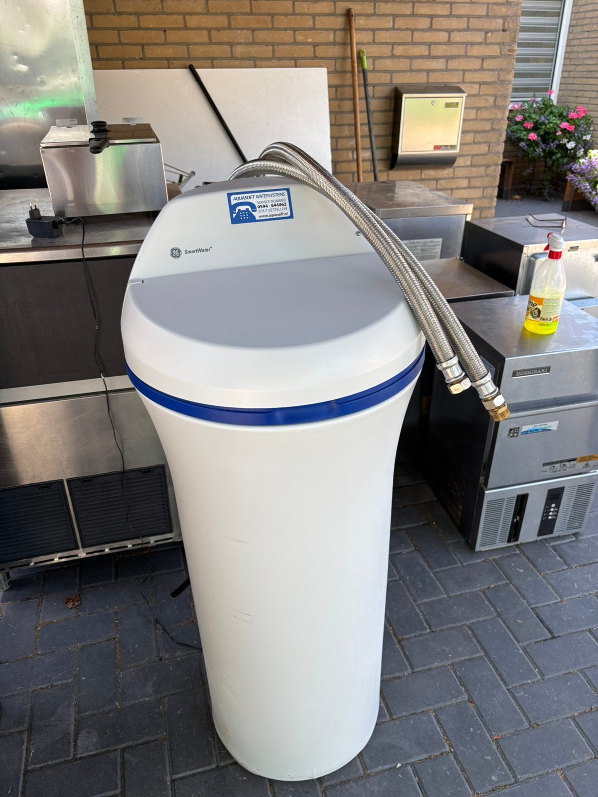 Grote professionele General electric GXOF27KE waterontharder, Ophalen, Zo goed als nieuw