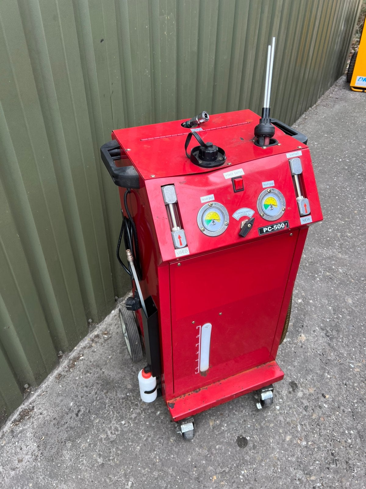 PC 500 automaatbak spoel apparaat olie ververser 230V prof, Ophalen, Gebruikt